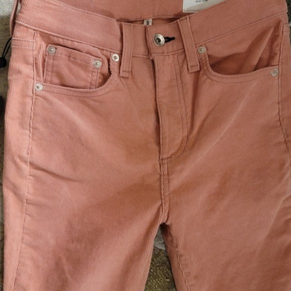 Rag & Bone High Rise Corduroy Skinny Jeans - Picture 6 of 8